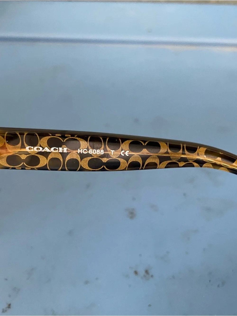 Coach HC 6088 Women's Eyeglasses Tortoise Gold Horse Carriage Frames 52-15-135